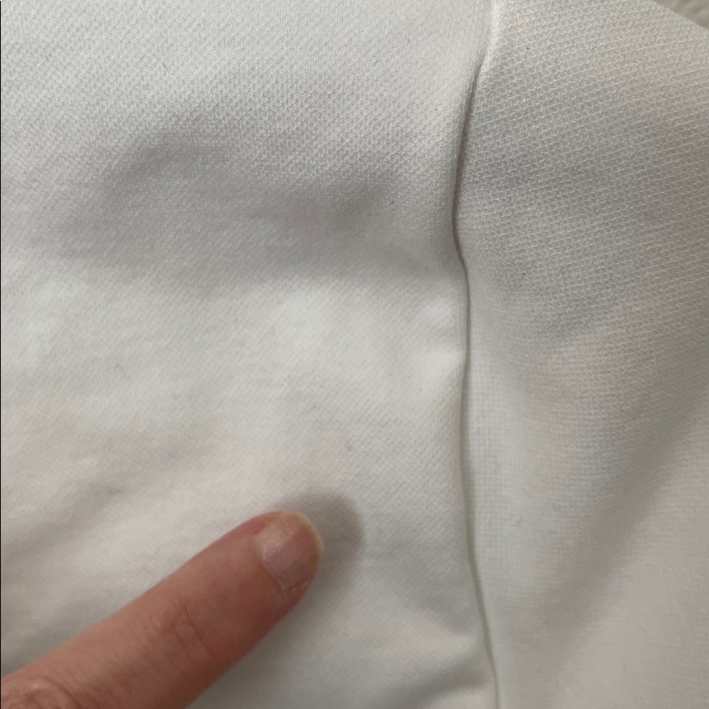 New NWT aerie offline white crop long sleeve athletic top S - Picture 6 of 7